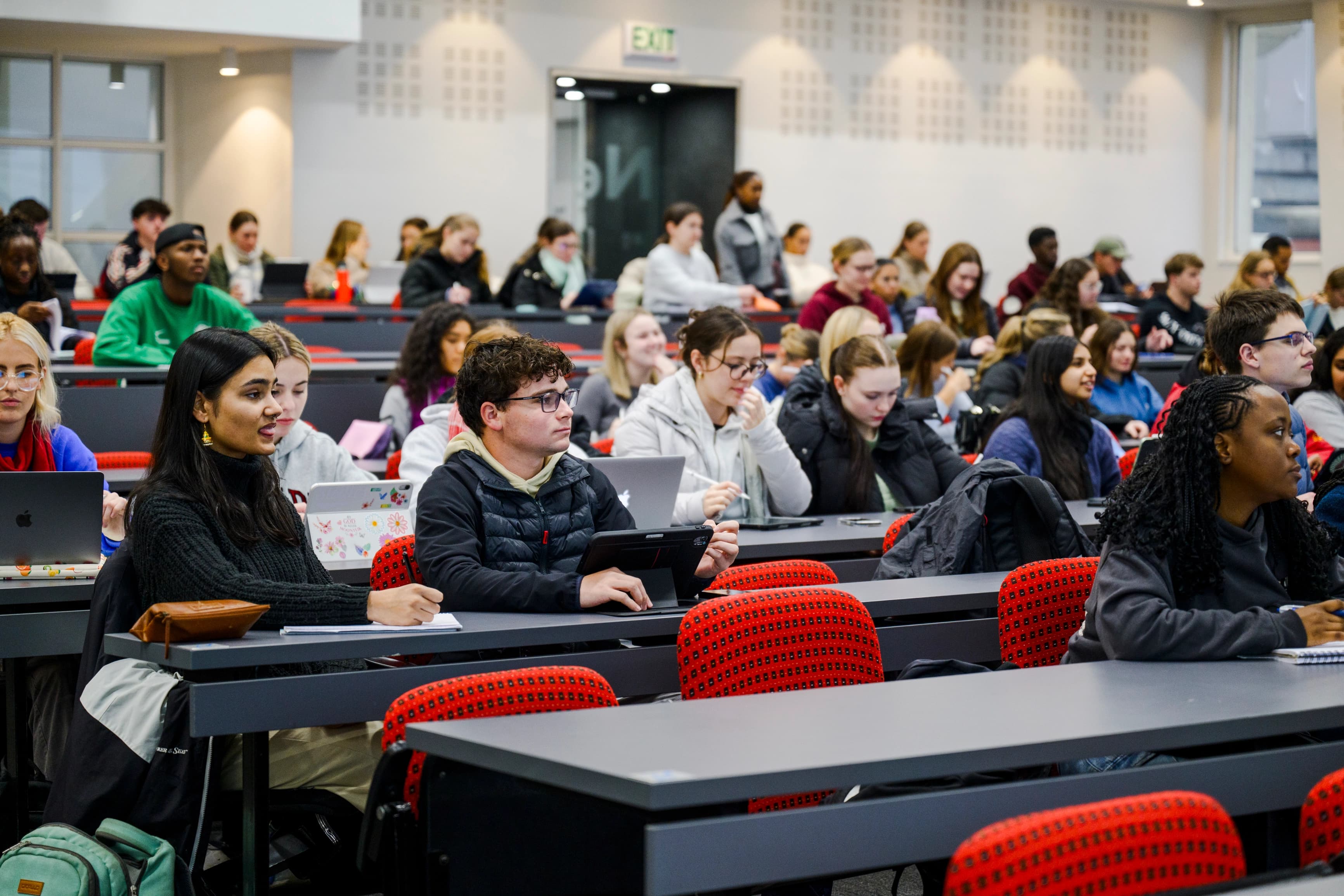 Computer Science lecture hall at Stellenbosch University