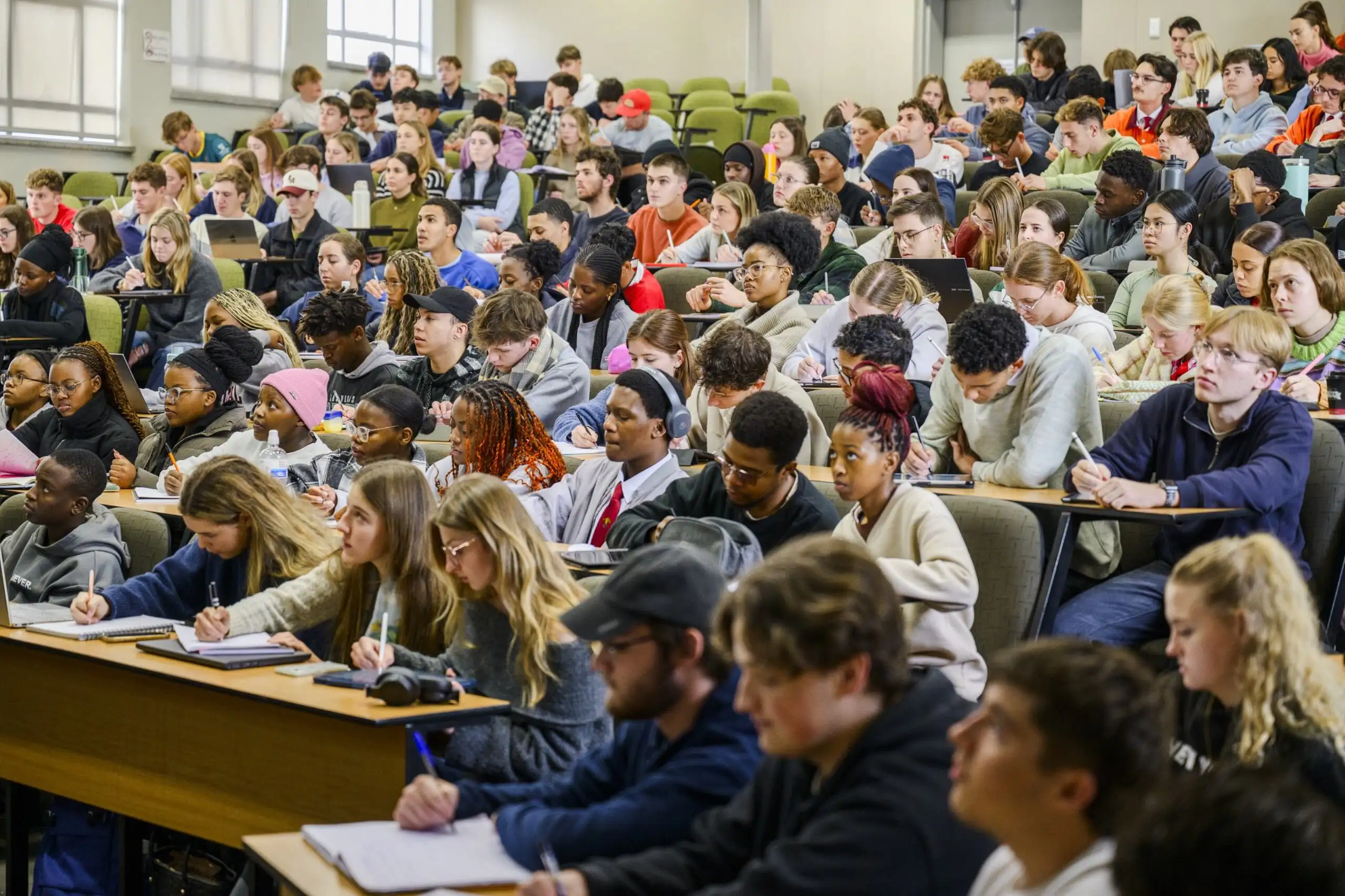 Computer Science lecture hall at Stellenbosch University